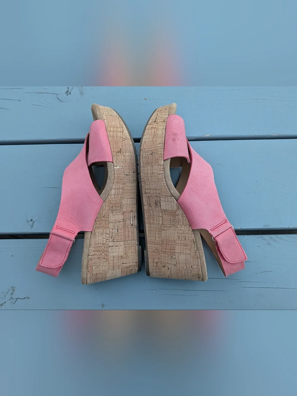 Clarks Women’s Pink Slingback SandaL Sz 8.5